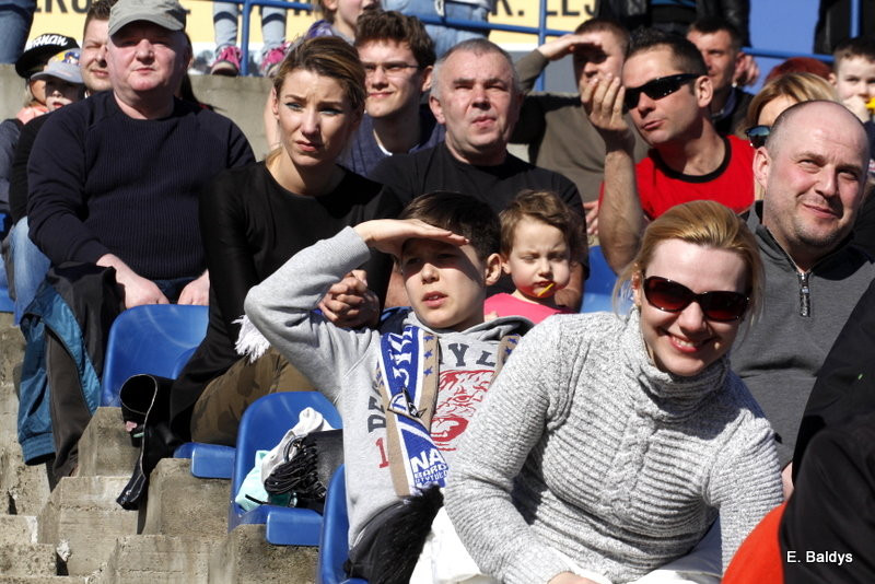 Kibice na sparingu z Grudziądzem (dużo zdjęć)