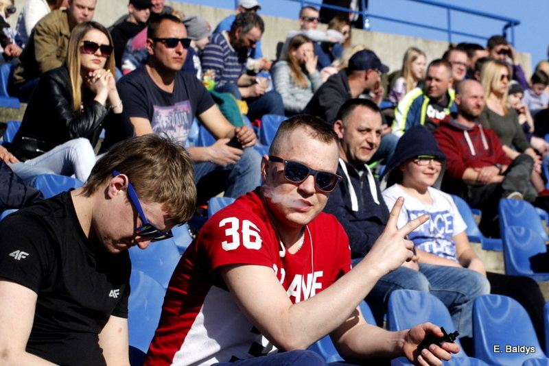 Kibice na sparingu z Grudziądzem (dużo zdjęć)