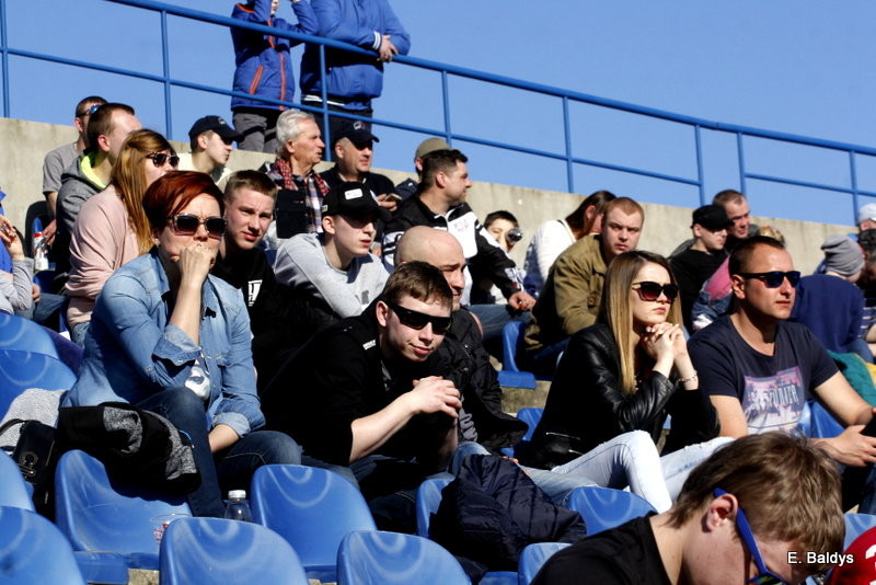 Kibice na sparingu z Grudziądzem (dużo zdjęć)