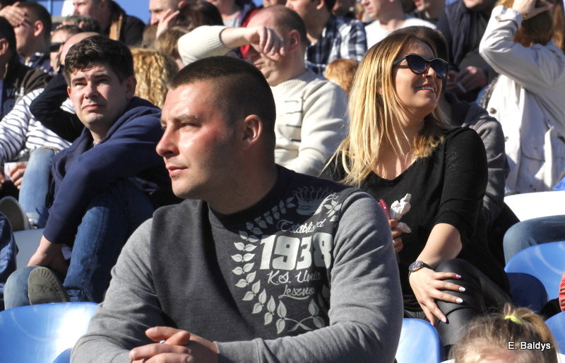 Kibice na sparingu z Grudziądzem (dużo zdjęć)