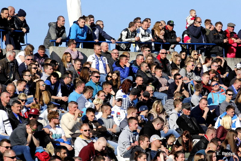 Kibice na sparingu z Grudziądzem (dużo zdjęć)