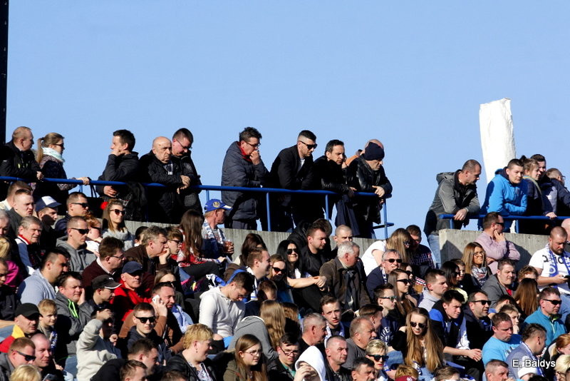 Kibice na sparingu z Grudziądzem (dużo zdjęć)