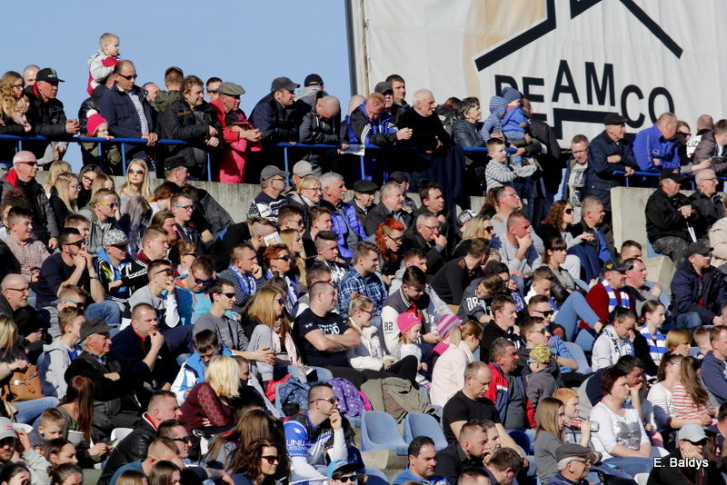 Kibice na sparingu z Grudziądzem (dużo zdjęć)