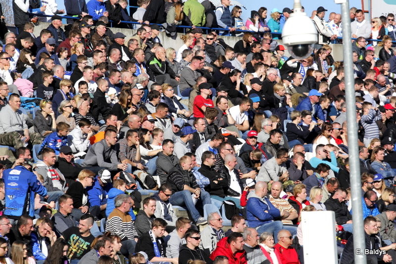 Kibice na sparingu z Grudziądzem (dużo zdjęć)