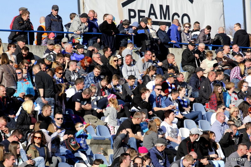 Kibice na sparingu z Grudziądzem (dużo zdjęć)