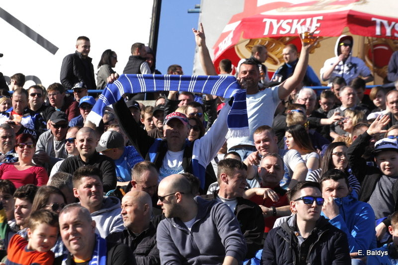 Kibice na sparingu z Grudziądzem (dużo zdjęć)