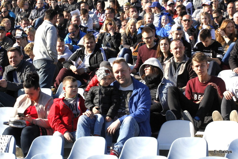 Kibice na sparingu z Grudziądzem (dużo zdjęć)