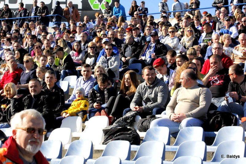 Kibice na sparingu z Grudziądzem (dużo zdjęć)