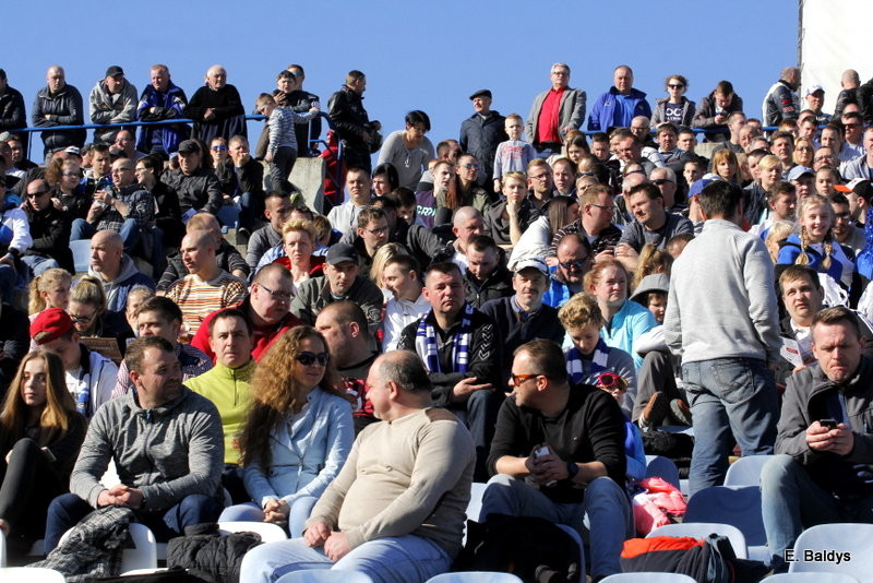 Kibice na sparingu z Grudziądzem (dużo zdjęć)
