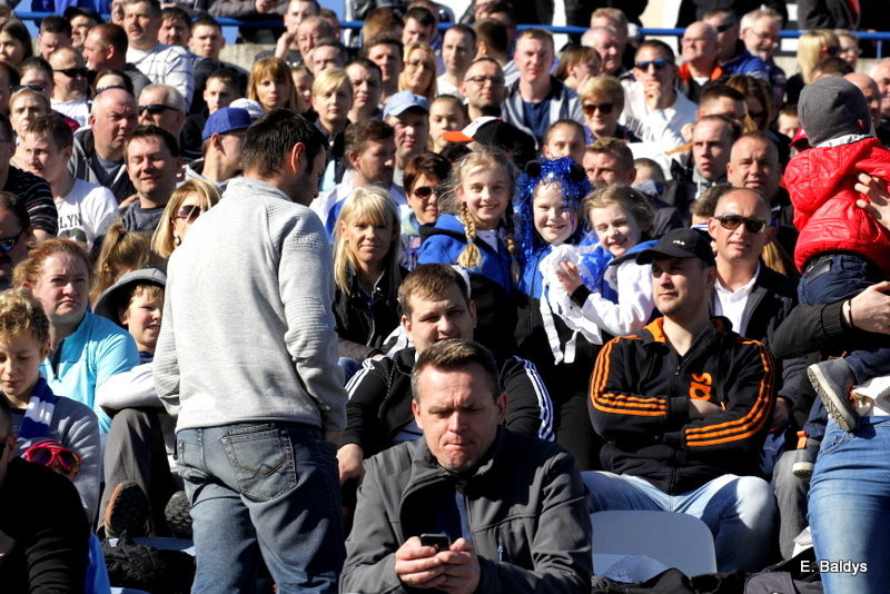 Kibice na sparingu z Grudziądzem (dużo zdjęć)