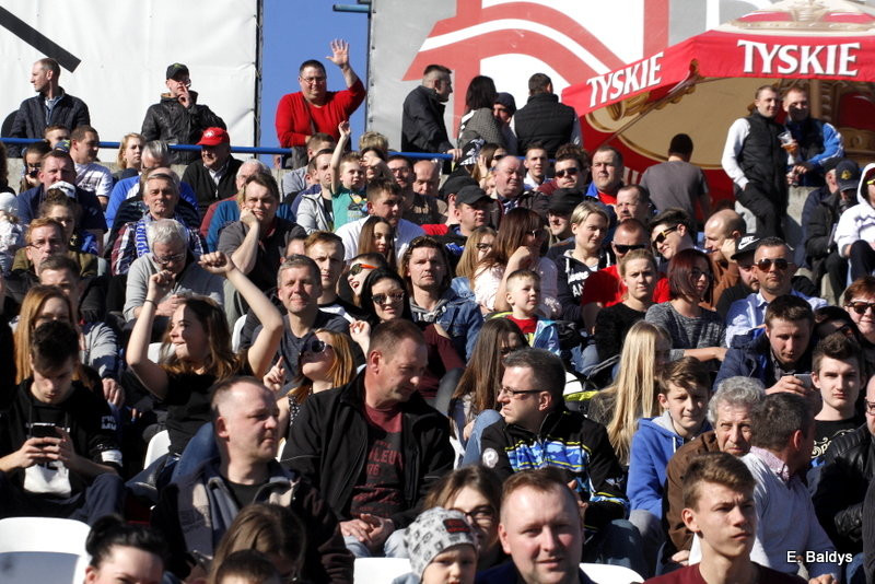 Kibice na sparingu z Grudziądzem (dużo zdjęć)
