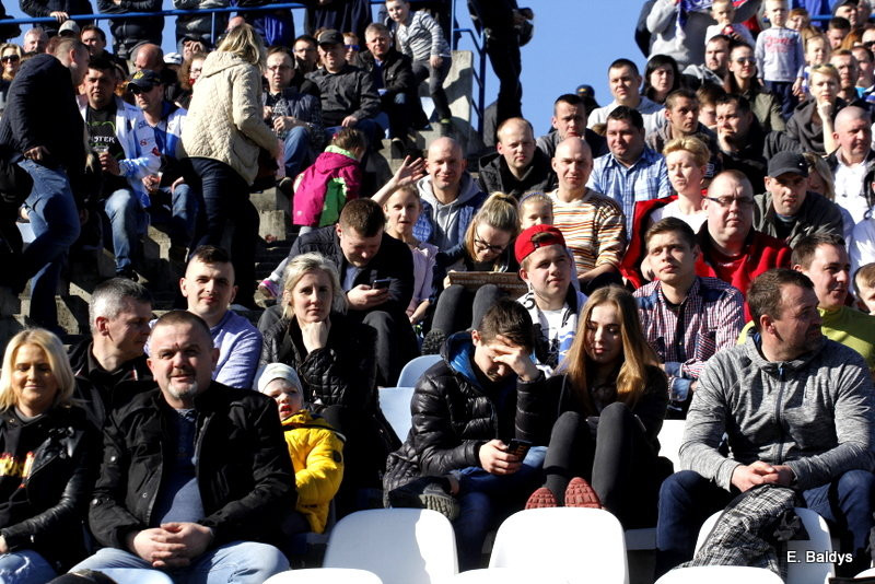 Kibice na sparingu z Grudziądzem (dużo zdjęć)