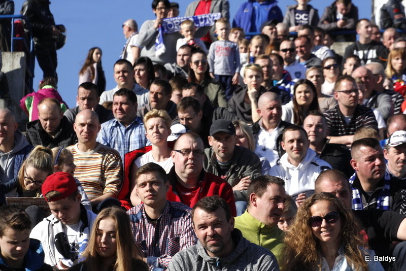 Kibice na sparingu z Grudziądzem (dużo zdjęć)