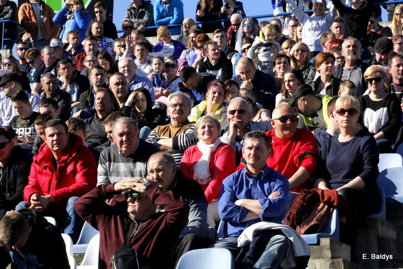 Kibice na sparingu z Grudziądzem (dużo zdjęć)