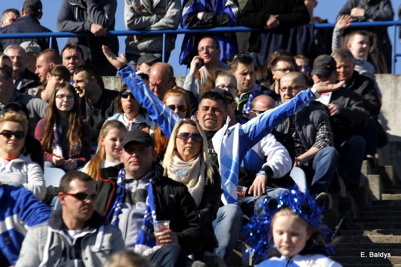 Kibice na sparingu z Grudziądzem (dużo zdjęć)