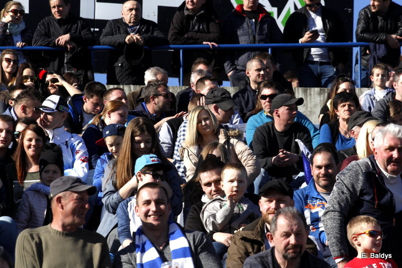 Kibice na sparingu z Grudziądzem (dużo zdjęć)