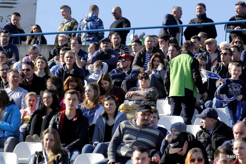 Kibice na sparingu z Grudziądzem (dużo zdjęć)