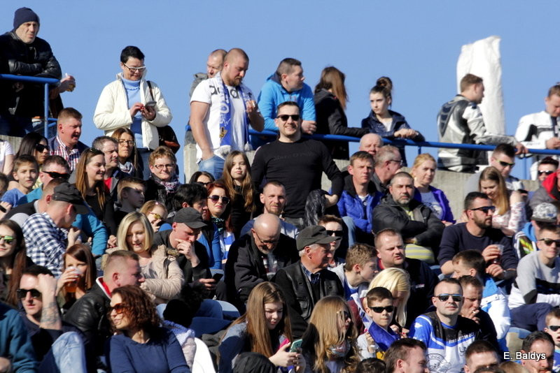 Kibice na sparingu z Grudziądzem (dużo zdjęć)