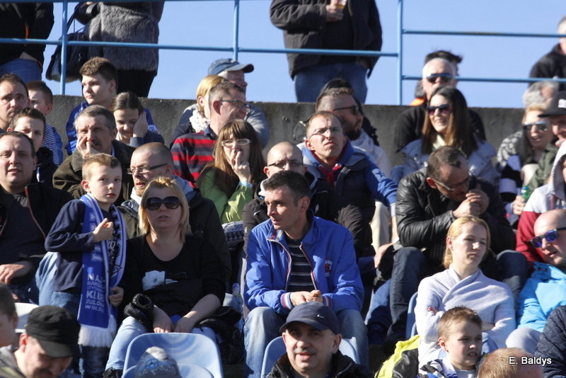 Kibice na sparingu z Grudziądzem (dużo zdjęć)