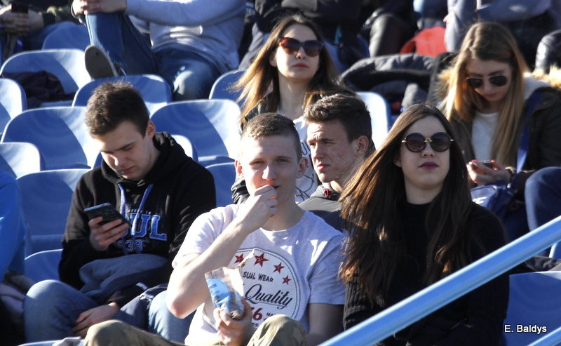 Kibice na sparingu z Grudziądzem (dużo zdjęć)