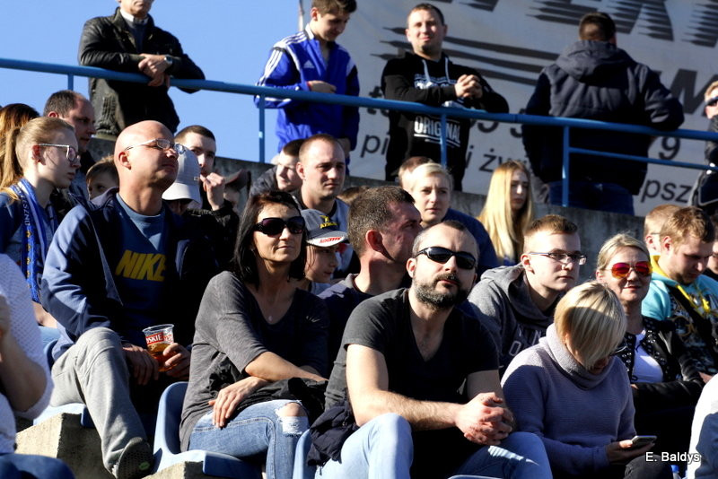 Kibice na sparingu z Grudziądzem (dużo zdjęć)
