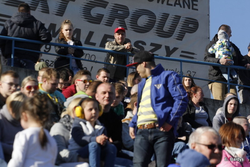 Kibice na sparingu z Grudziądzem (dużo zdjęć)