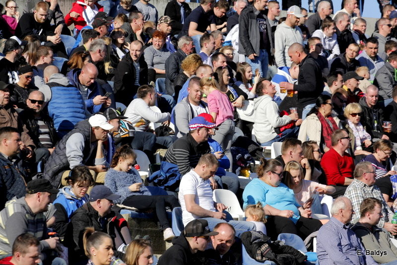 Kibice na sparingu z Grudziądzem (dużo zdjęć)