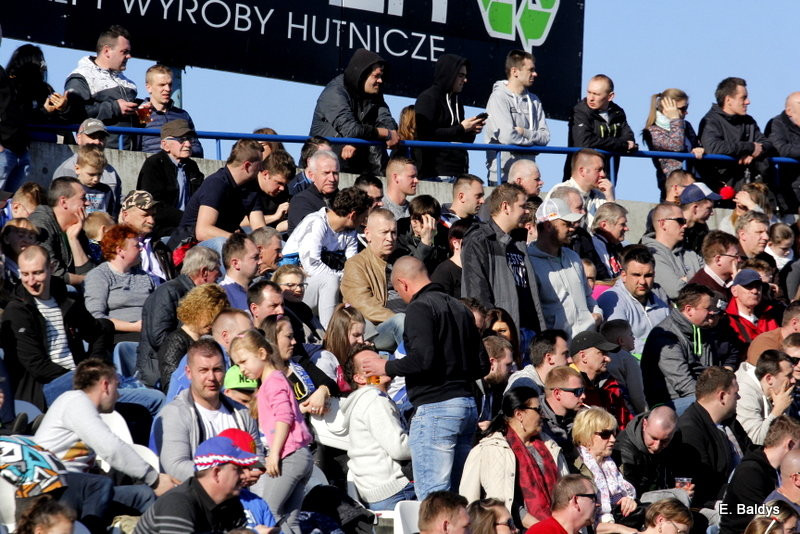 Kibice na sparingu z Grudziądzem (dużo zdjęć)