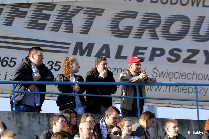 Kibice na sparingu z Grudziądzem (dużo zdjęć)