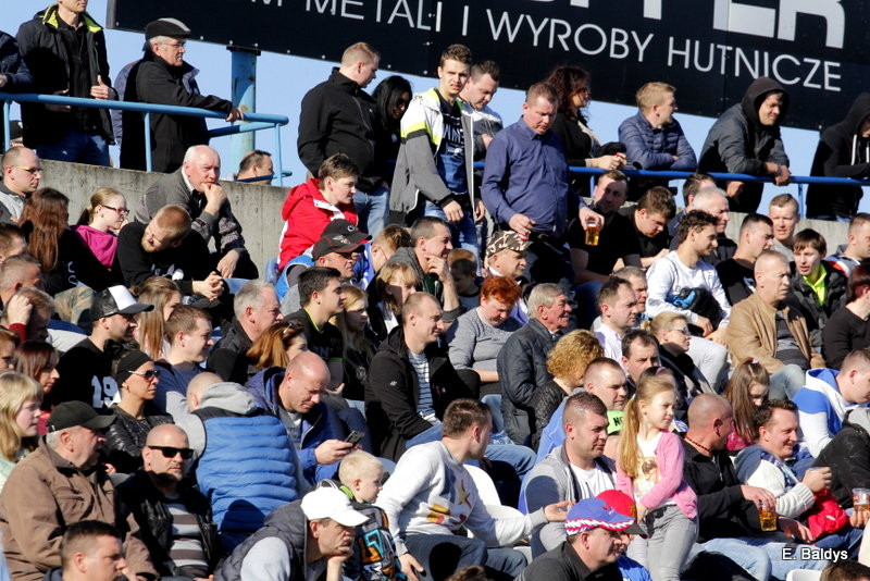 Kibice na sparingu z Grudziądzem (dużo zdjęć)