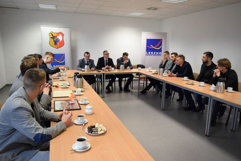 Gratulacje dla siatkarzy (zdjęcia)