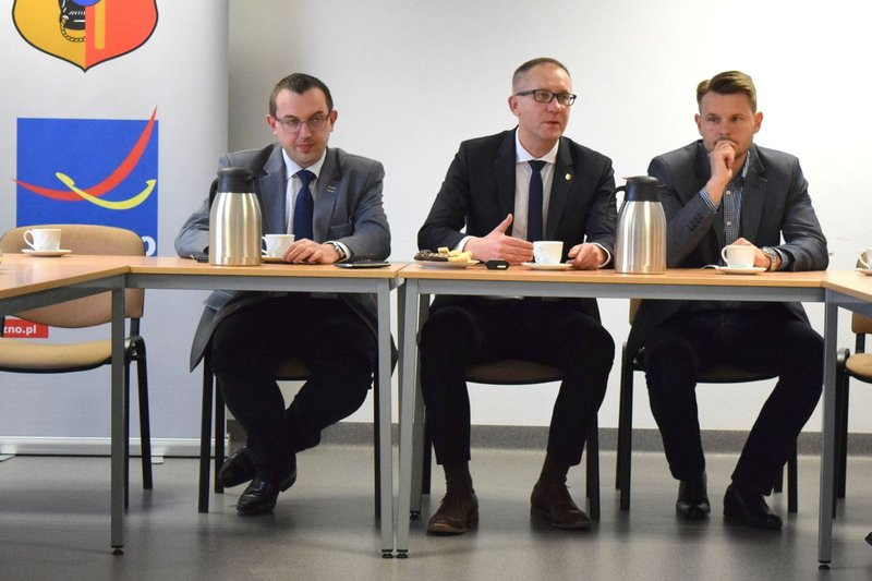 Gratulacje dla siatkarzy (zdjęcia)