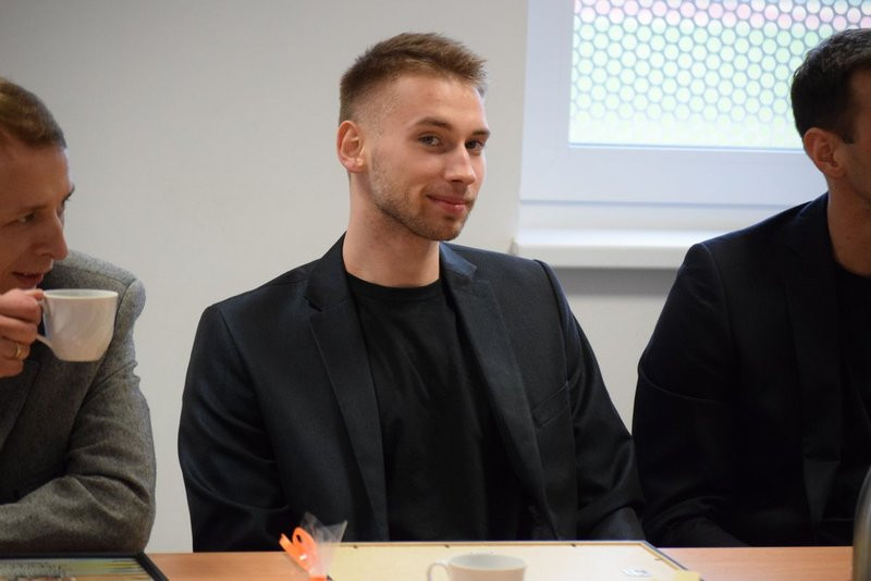 Gratulacje dla siatkarzy (zdjęcia)