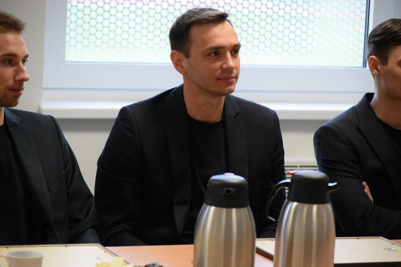 Gratulacje dla siatkarzy (zdjęcia)