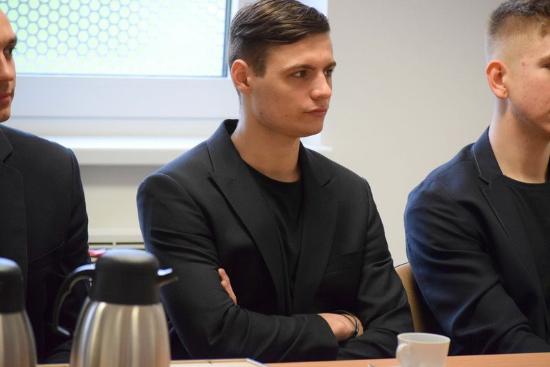 Gratulacje dla siatkarzy (zdjęcia)