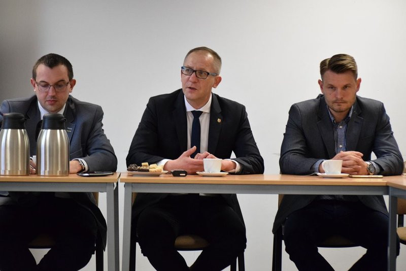 Gratulacje dla siatkarzy (zdjęcia)