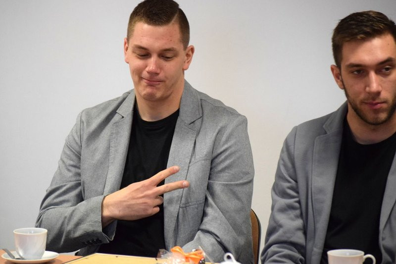 Gratulacje dla siatkarzy (zdjęcia)