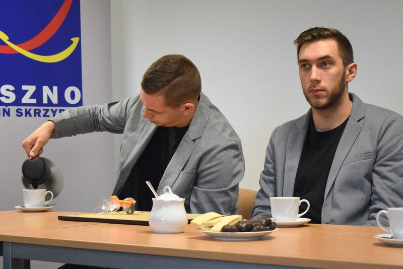 Gratulacje dla siatkarzy (zdjęcia)