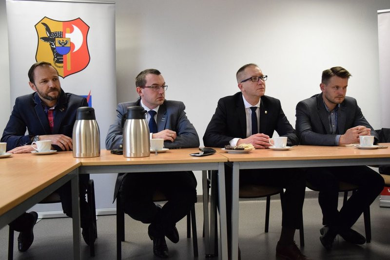 Gratulacje dla siatkarzy (zdjęcia)