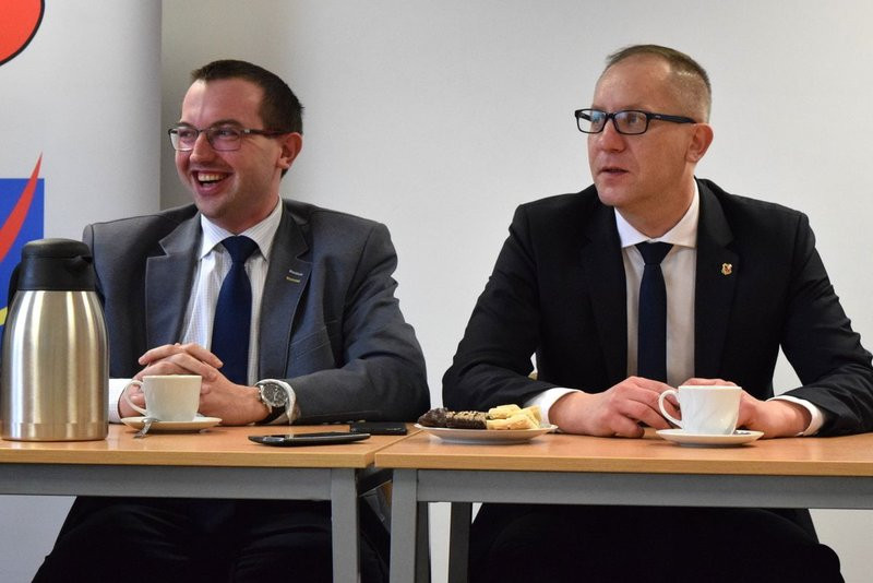 Gratulacje dla siatkarzy (zdjęcia)