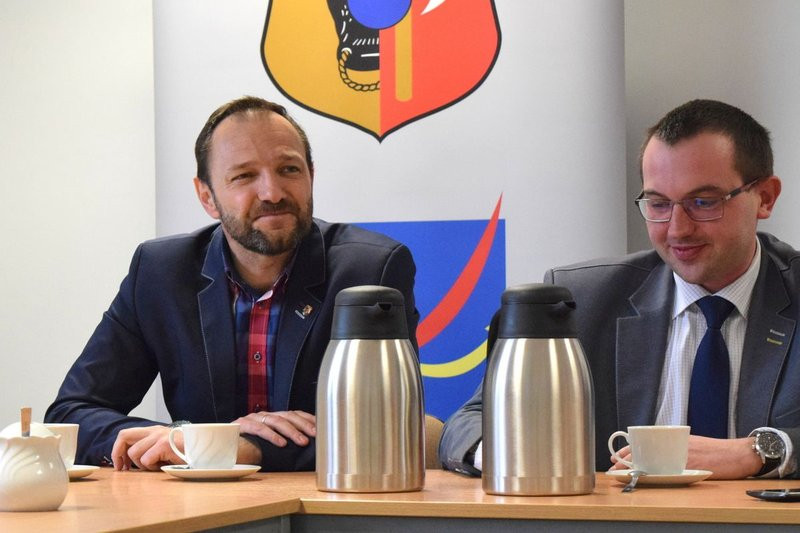 Gratulacje dla siatkarzy (zdjęcia)