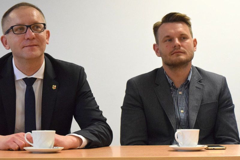 Gratulacje dla siatkarzy (zdjęcia)