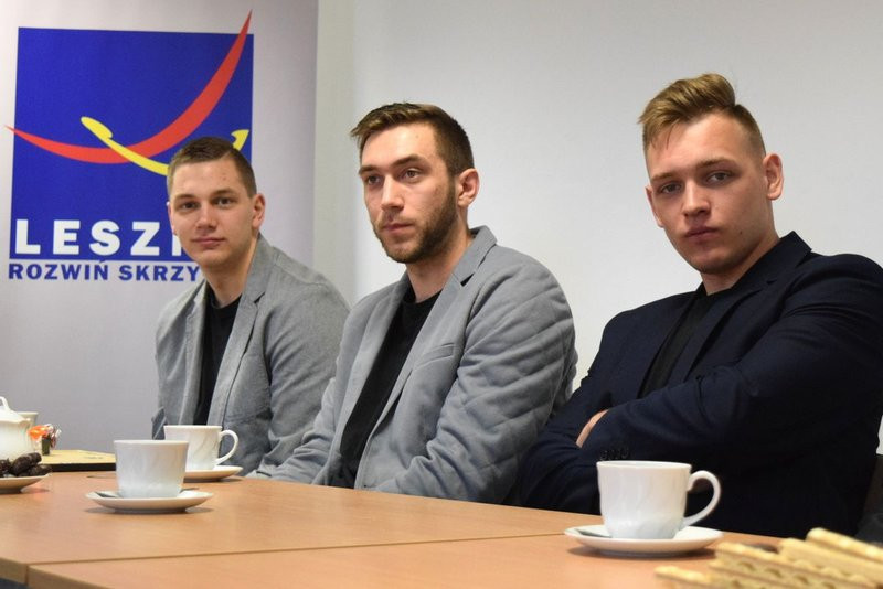 Gratulacje dla siatkarzy (zdjęcia)