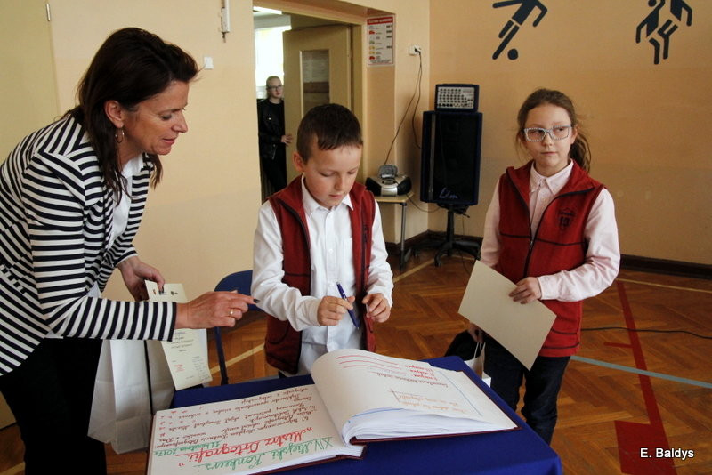 Małgosia Miękwicz Mistrzem Ortografii (zdjęcia)