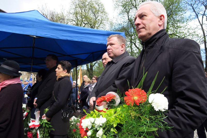 Uczcili ofiary zbrodni katyńskiej (dźwięk, wideo, zdjęcia)