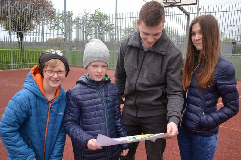 W Garzynie szukano zajączków (zdjęcia)