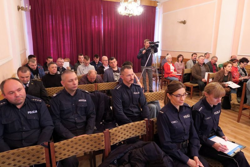 O bezpieczeństwie w Rydzynie (zdjęcia)