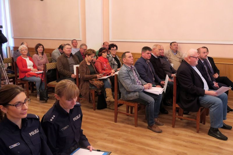 O bezpieczeństwie w Rydzynie (zdjęcia)