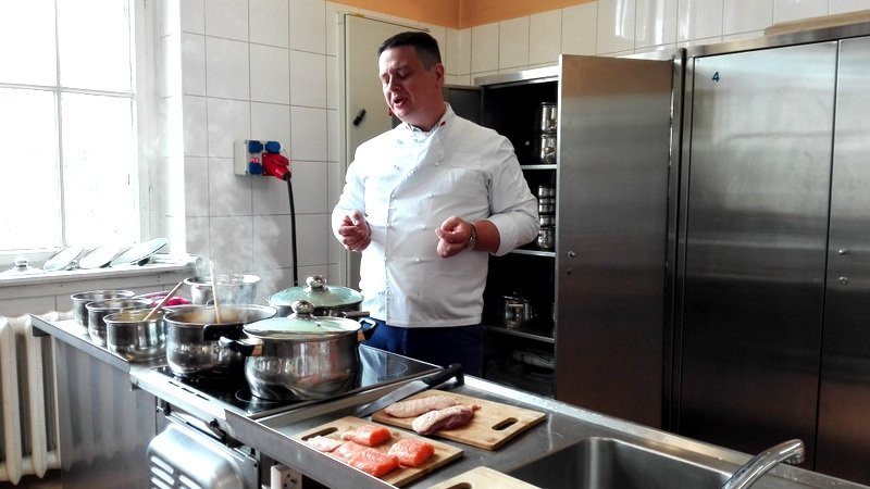 Łosoś w papilotach