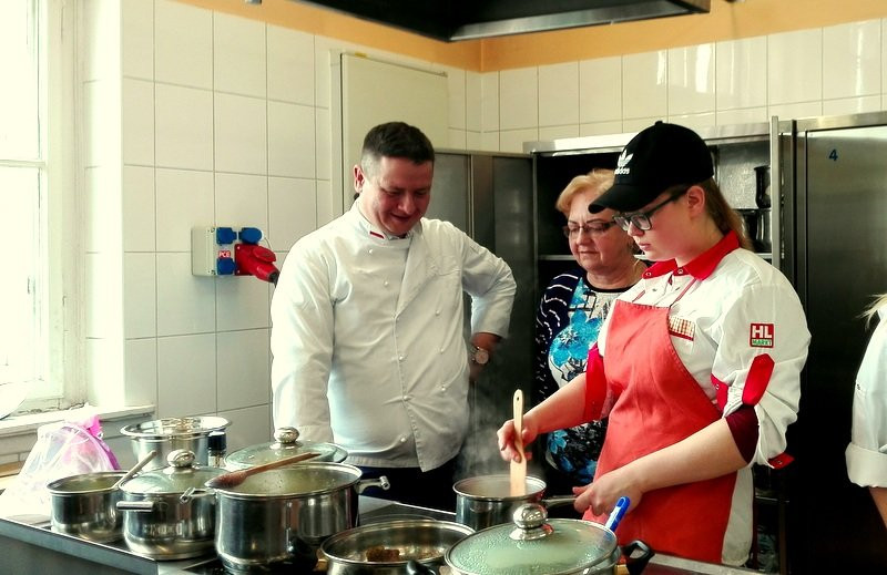 Łosoś w papilotach